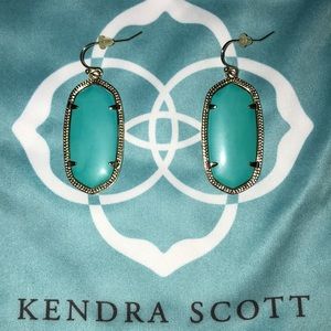 Kendra Scott Turquoise Magnesite Elle Earrings